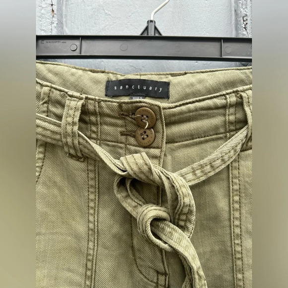 Sanctuary Cargo tie front pants, size 27 - Picture 5 of 11